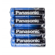 Батарейка АА, Panasonic, R6, сольова, 1,5V, 4шт/уп